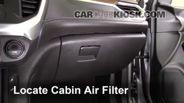 2017 GMC Acadia SLE 2.5L 4 Cyl. Filtro de aire (interior) Cambio